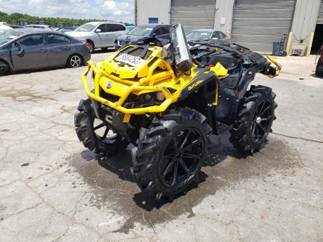 3JBLWAU45MJ002218 - 2021 CAN-AM OUTLANDER X MR 850 YELLOW photo 2