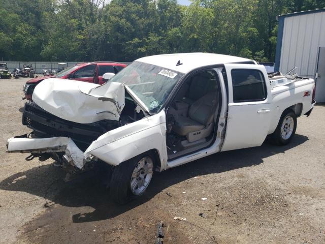 3GCEK13M47G504836 - 2007 CHEVROLET SILVERADO K1500 CREW CAB WHITE photo 1