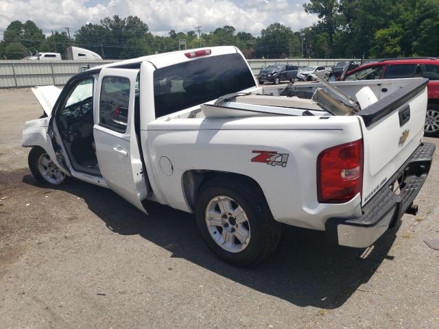 3GCEK13M47G504836 - 2007 CHEVROLET SILVERADO K1500 CREW CAB WHITE photo 2