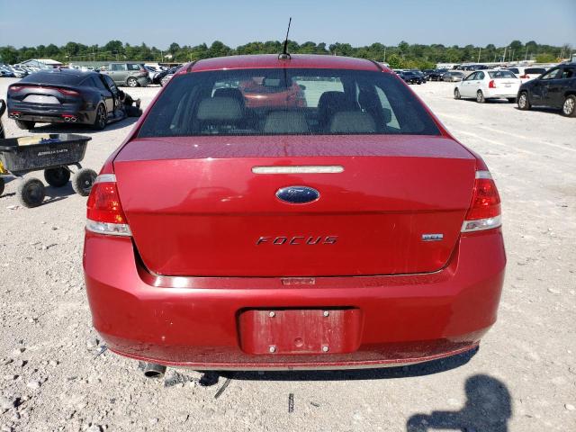 1FAHP3HN6AW154085 - 2010 FORD FOCUS SEL RED photo 6