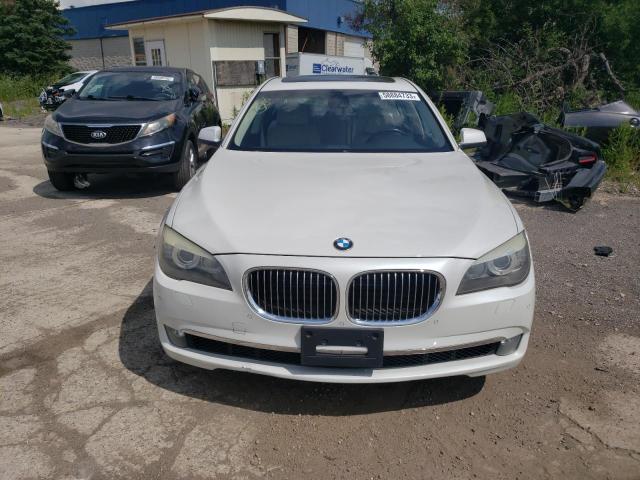 WBAKC8C52ACY68424 - 2010 BMW 750 LI XDRIVE WHITE photo 5