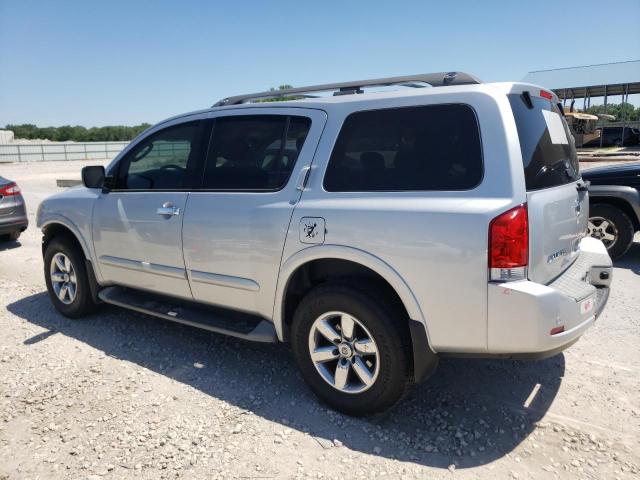 5N1AA0ND4BN610479 - 2011 NISSAN ARMADA SV SILVER photo 2