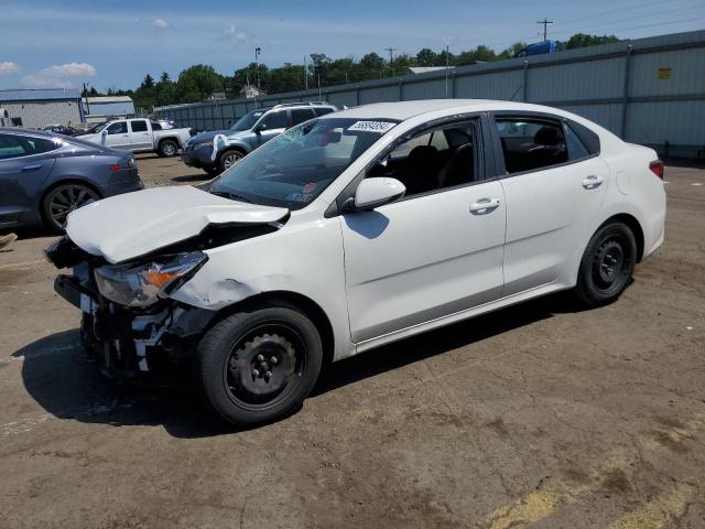 3KPA24AB1KE243199 - 2019 KIA RIO S WHITE photo 1