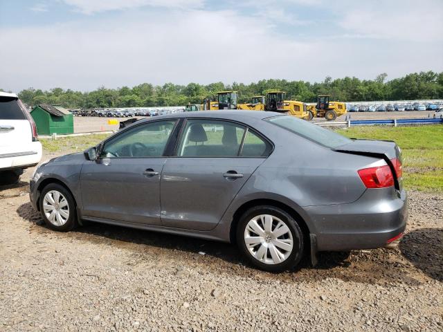 3VW2K7AJ9CM386127 - 2012 VOLKSWAGEN JETTA BASE 灰色 照片 2