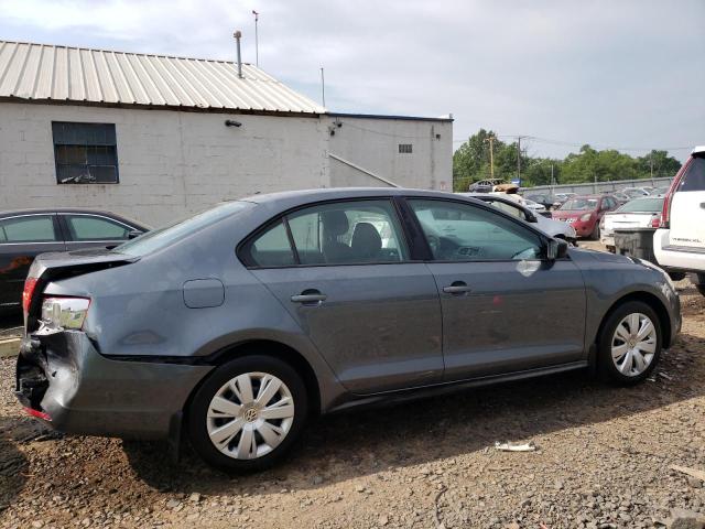 3VW2K7AJ9CM386127 - 2012 VOLKSWAGEN JETTA BASE 灰色 照片 3