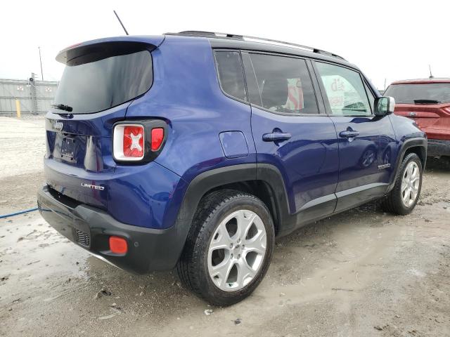 ZACCJADT7GPD60634 - 2016 JEEP RENEGADE LIMITED BLUE photo 3