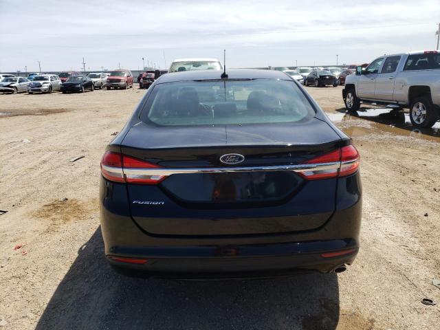 3FA6P0G77HR186548 - 2017 FORD FUSION S BLACK photo 6