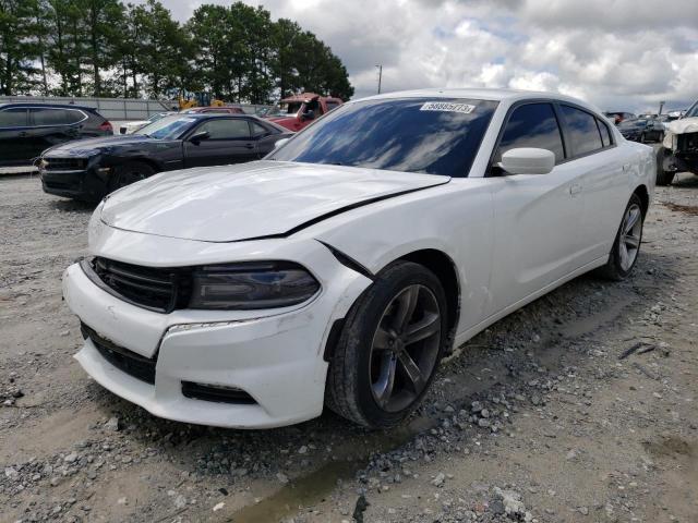 2C3CDXHG1JH188802 - 2018 DODGE CHARGER SXT PLUS WHITE photo 1