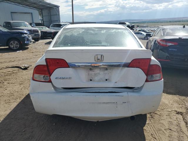 19XFA1F66AE023610 - 2010 HONDA CIVIC LX-S Սպիտակ լուսանկար 6