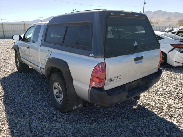 5TEUX42N37Z454914 - 2007 TOYOTA TACOMA ACCESS CAB Күміс фото 3