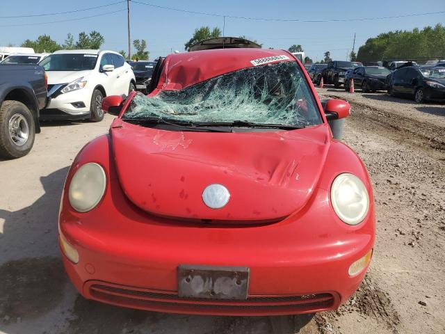 3VWBK21C23M443577 - 2003 VOLKSWAGEN NEW BEETLE GL RED photo 5