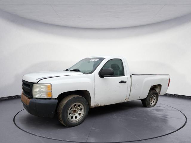 1GCEC14X67Z600750 - 2007 CHEVROLET SILVERADO C1500 CLASSIC WHITE photo 1