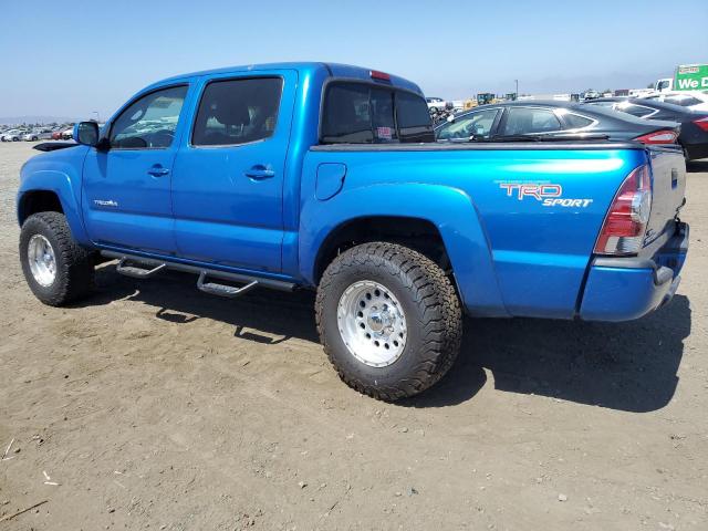 5TEJU62N15Z079416 - 2005 TOYOTA TACOMA DOUBLE CAB PRERUNNER BLUE photo 2