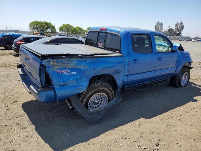 5TEJU62N15Z079416 - 2005 TOYOTA TACOMA DOUBLE CAB PRERUNNER BLUE photo 3