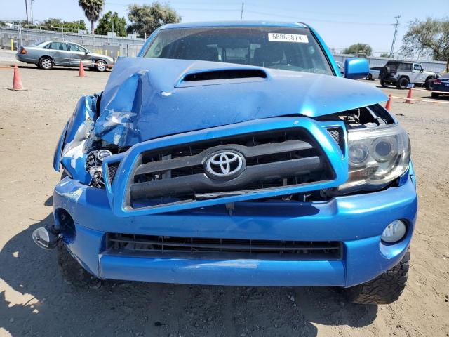 5TEJU62N15Z079416 - 2005 TOYOTA TACOMA DOUBLE CAB PRERUNNER BLUE photo 5