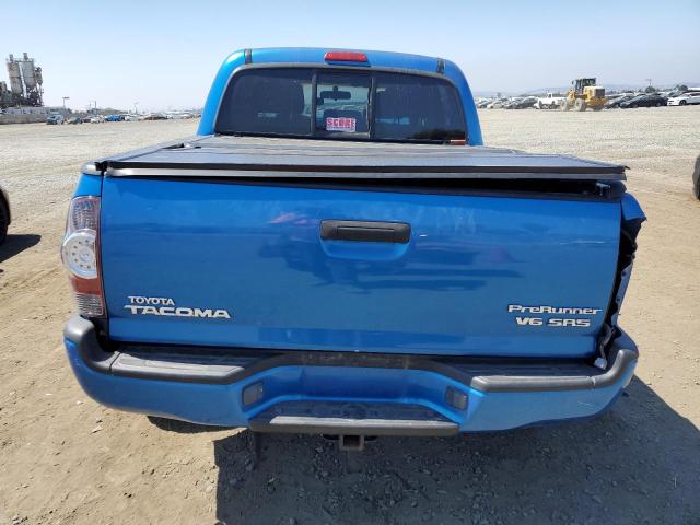 5TEJU62N15Z079416 - 2005 TOYOTA TACOMA DOUBLE CAB PRERUNNER BLUE photo 6
