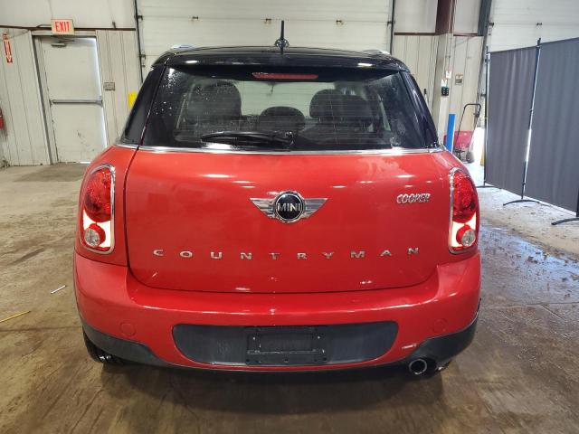 WMWZB3C52GWR46972 - 2016 MINI COOPER COUNTRYMAN RED photo 6