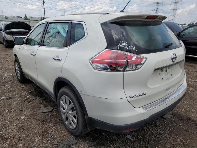 5N1AT2MV6FC786841 - 2015 NISSAN ROGUE S WHITE photo 2