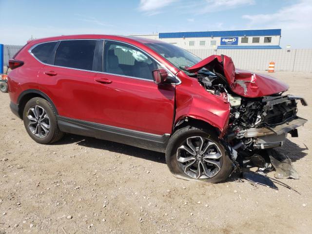 2HKRW2H86NH630918 - 2022 HONDA CR-V EXL RED photo 4