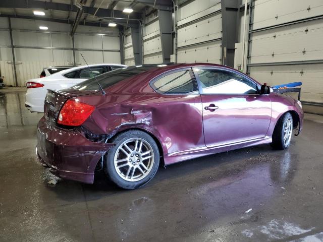 JTKDE177560066315 - 2006 TOYOTA SCION TC მუქწითელი ფოტო 3