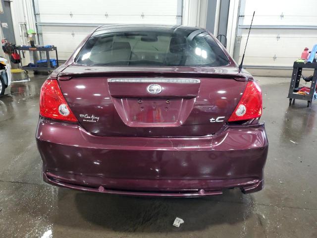 JTKDE177560066315 - 2006 TOYOTA SCION TC მუქწითელი ფოტო 6