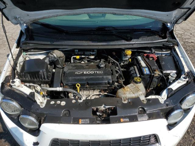 1G1JA6SH9F4121837 - 2015 CHEVROLET SONIC LS WHITE photo 11