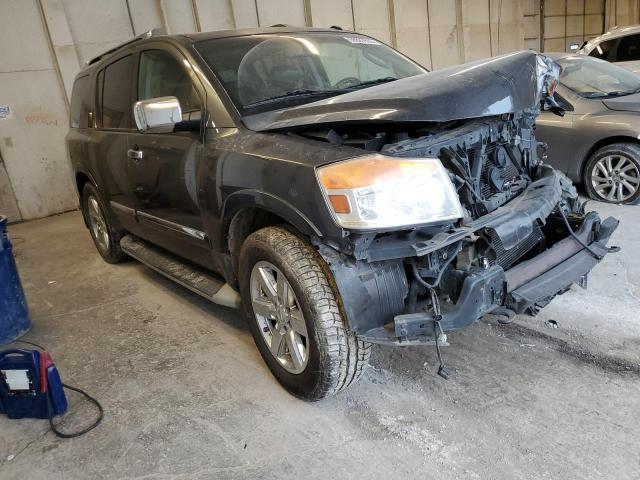 5N1BA0NF2AN612834 - 2010 NISSAN ARMADA PLATINUM GRAY photo 4