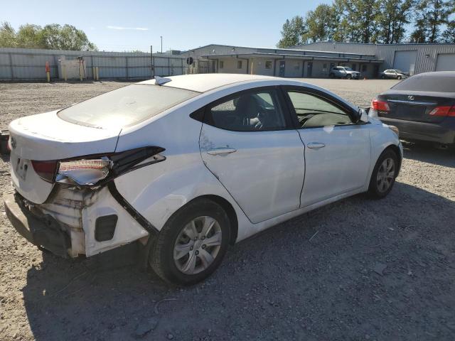 5NPDH4AE4GH768542 - 2016 HYUNDAI ELANTRA SE WHITE photo 3