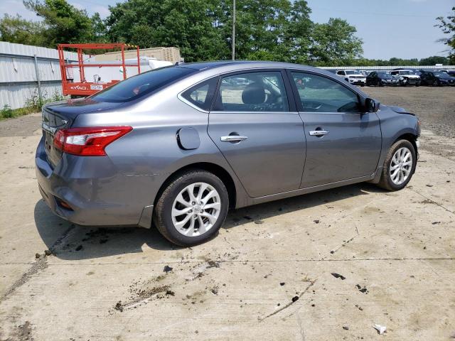 3N1AB7AP0KY437821 - 2019 NISSAN SENTRA S SILVER photo 3