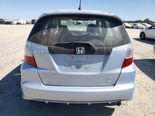 JHMGE88449C000907 - 2009 HONDA FIT SPORT BLUE photo 6