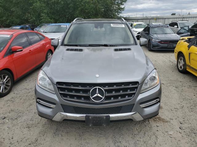 4JGDA5HB5CA027206 - 2012 MERCEDES-BENZ ML 350 4MATIC SILVER photo 5