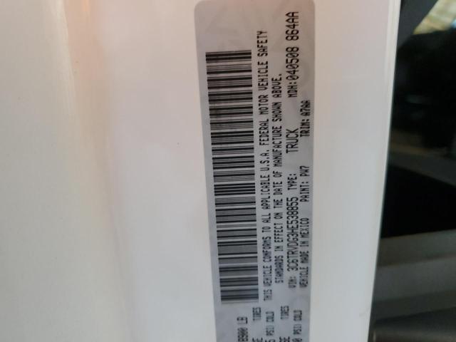 3C6TRVDG3HE538855 - 2017 RAM PROMASTER 2500 HIGH WHITE photo 13