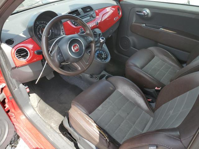 3C3CFFBR7DT697951 - 2013 FIAT 500 SPORT RED photo 8