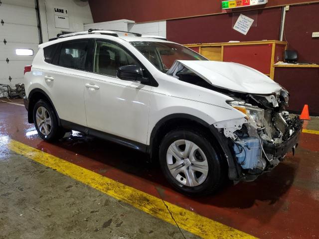 JTMBFREV5FD150994 - 2015 TOYOTA RAV4 LE WHITE photo 4