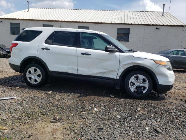 1FM5K8AR0FGC28023 - 2015 FORD EXPLORER POLICE INTERCEPTOR WHITE photo 4