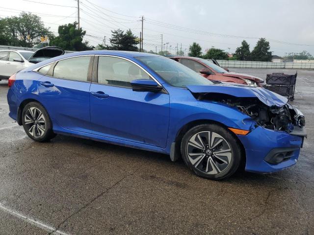 19XFC1F71HE004265 - 2017 HONDA CIVIC EXL BLUE photo 4