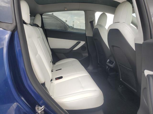 7SAYGDEF8NF465334 - 2022 TESLA MODEL Y 蓝色 照片 10