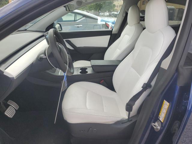 7SAYGDEF8NF465334 - 2022 TESLA MODEL Y 蓝色 照片 7
