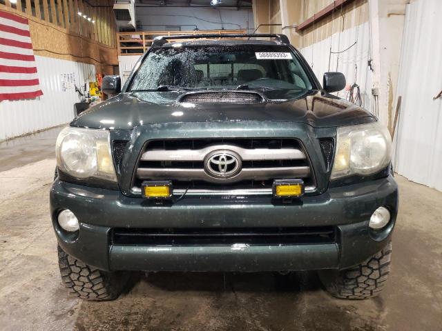 5TEMU4FN0AZ731559 - 2010 TOYOTA TACOMA SR5 DOUBLE CAB LONG BED GREEN photo 5