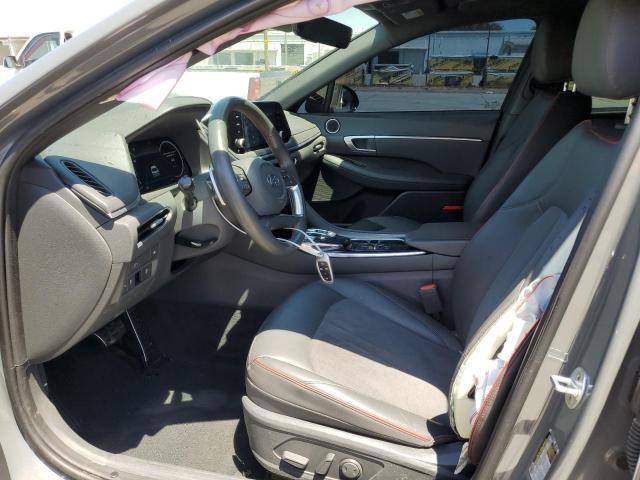 5NPEJ4J21MH066687 - 2021 HYUNDAI SONATA SEL PLUS GRAY photo 7