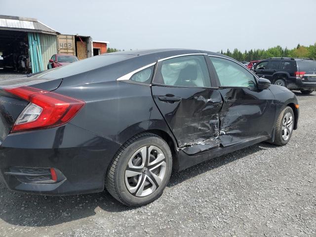 2HGFC2F53JH020595 - 2018 HONDA CIVIC LX 黑色 照片 3