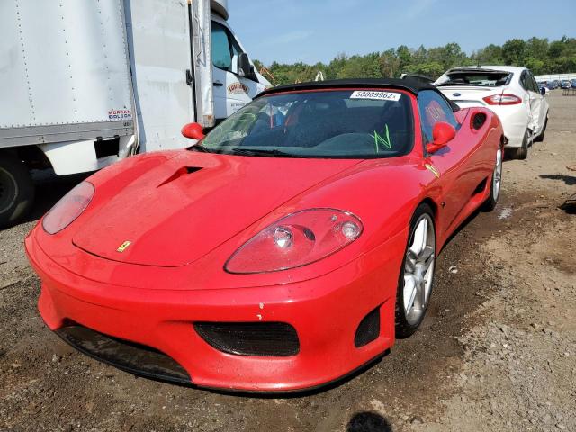 ZFFYT53A440138806 - 2004 FERRARI 360 SPIDER RED photo 2