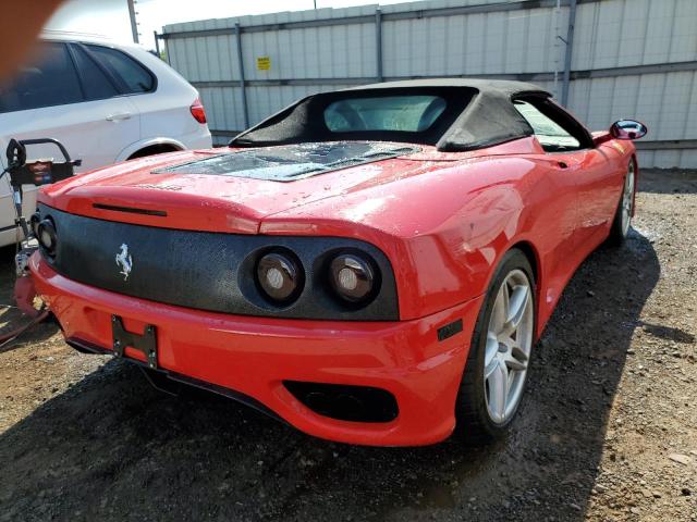 ZFFYT53A440138806 - 2004 FERRARI 360 SPIDER RED photo 4