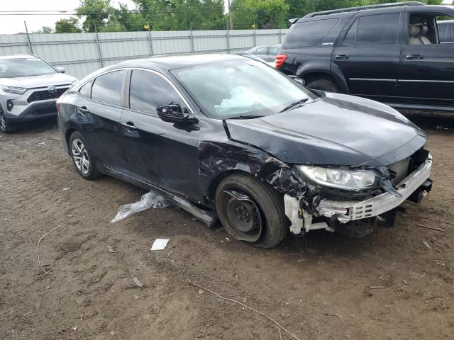 2HGFC2F50JH567016 - 2018 HONDA CIVIC LX BLACK photo 4