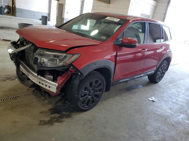 5FNYF8H54PB035734 - 2023 HONDA PASSPORT EXL RED photo 1