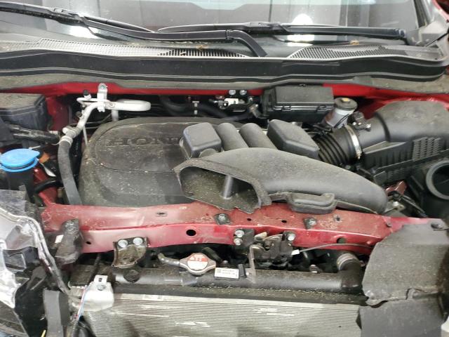 5FNYF8H54PB035734 - 2023 HONDA PASSPORT EXL RED photo 12