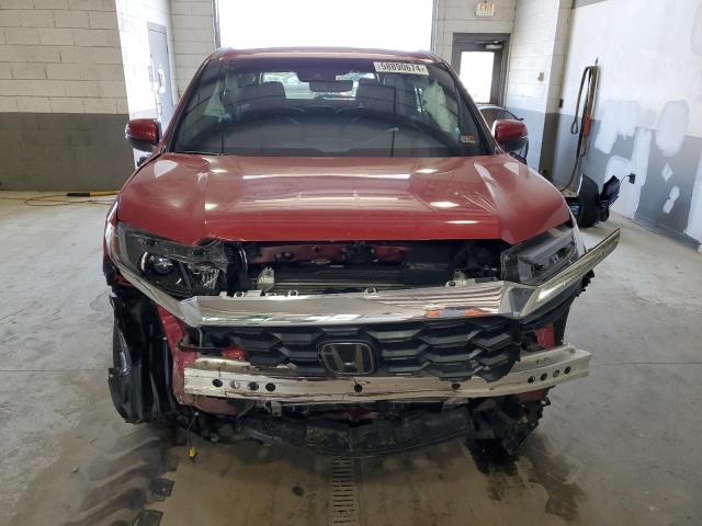 5FNYF8H54PB035734 - 2023 HONDA PASSPORT EXL RED photo 5