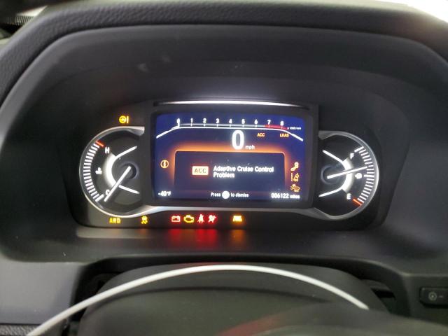 5FNYF8H54PB035734 - 2023 HONDA PASSPORT EXL RED photo 9