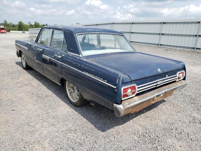 5K42V166890 - 1965 FORD FAIRLANE BLUE photo 3