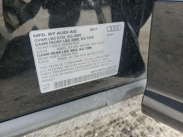 WA1C4BFY5J2052766 - 2018 AUDI SQ5 PRESTIGE BLACK photo 13